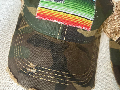 Camo USA Flag Trucker Hats