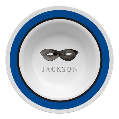 Super Hero Personalized Dish Set for Kids