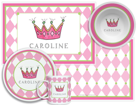 Princess Personalized Dish Set for Kids