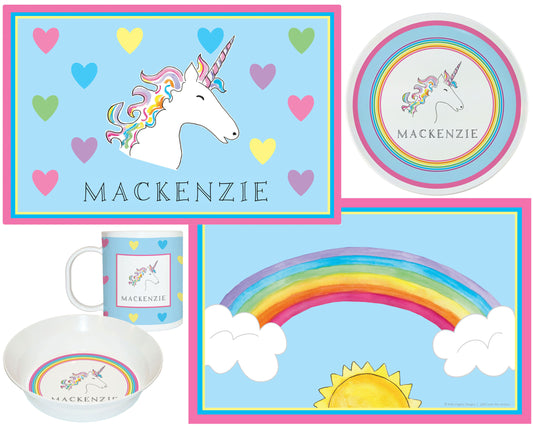 Over The Rainbow Personalized Gift Sets for Girls