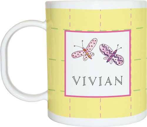 Garden Party Personalized Dish Set for Kids