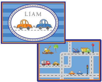 Vroom Vroom Car Personalized Dish Set for Kids