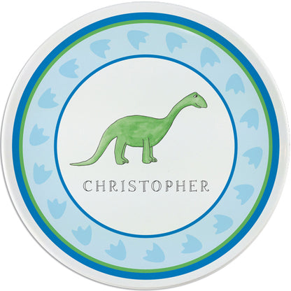 Dinosaur Personalized Dish Set for Kids