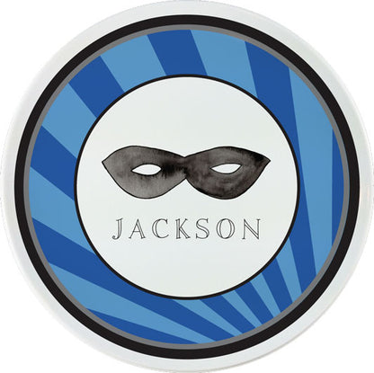 Super Hero Personalized Dish Set for Kids