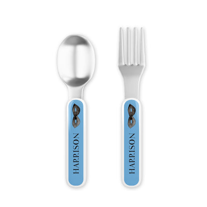 Super Hero Personalized Dish Set for Kids